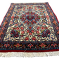 Orientteppich handgeknüpft  Rosen Bidjar Naturfarben 95x74cm