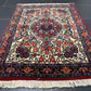 Orientteppich handgeknüpft  Rosen Bidjar Naturfarben 95x74cm