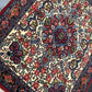 Orientteppich handgeknüpft  Rosen Bidjar Naturfarben 95x74cm