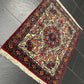 Orientteppich handgeknüpft  Rosen Bidjar Naturfarben 95x74cm