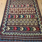 Orientteppich handgeknüpft Kazak Kelim 150x226 cm Wolle antik