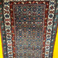 Orientteppich handgeknüpft Kazak Läufer 453x115 cm Wolle antik