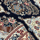 Orientteppich handgeknüpft Nain fein mit Seide 142 × 50 cm