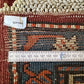 Orientteppich handgeknüpft Kazak Läufer 453x115 cm Wolle antik