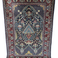 Orientteppich handgeknüpft Keschan 210x142 cm Korkwolle Lebensbaum