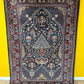 Orientteppich handgeknüpft Keschan 210x142 cm Korkwolle Lebensbaum