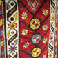 Orientteppich handgeknüpft Yürük Wolle antik Muster 78 × 45 cm
