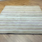 Gabbeh Teppich Schurwolle mit Streifenmuster in Naturtönen