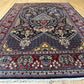 Orientteppich handgeknüpft Keschan 210x142 cm Korkwolle Lebensbaum