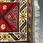 Orientteppich handgeknüpft Yürük Wolle antik Muster 78 × 45 cm
