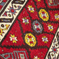 Orientteppich handgeknüpft Yürük Wolle antik Muster 78 × 45 cm