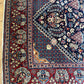 Orientteppich handgeknüpft Keschan 210x142 cm Korkwolle Lebensbaum