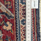 Orientteppich handgeknüpft Keschan 210x142 cm Korkwolle Lebensbaum