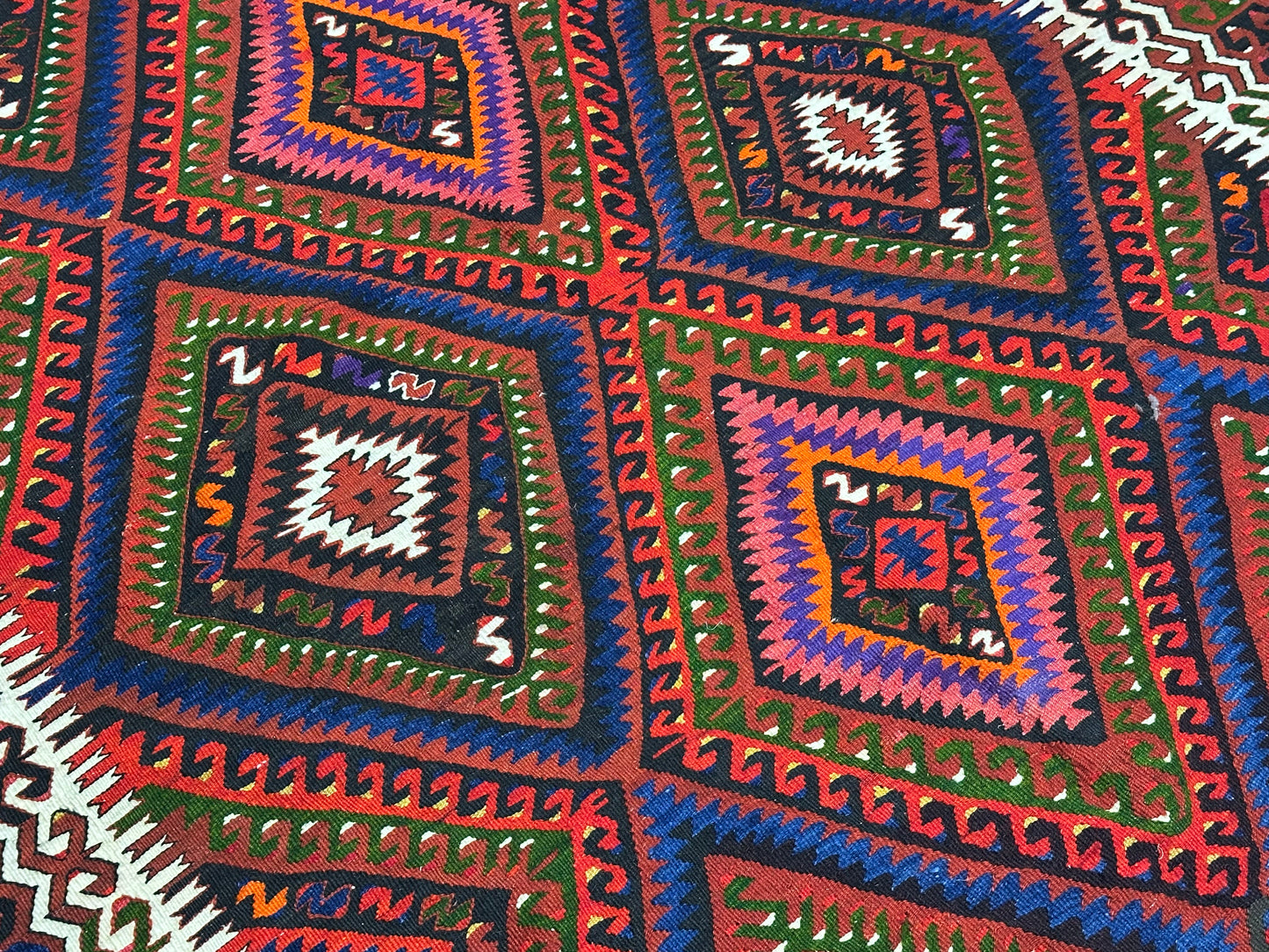 Orientteppich handgeknüpft Kelim antik Naturfarben 287 × 160 cm