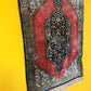 Orientteppich handgeknüpft Ghom 90x61 cm Seide Medaillon fein