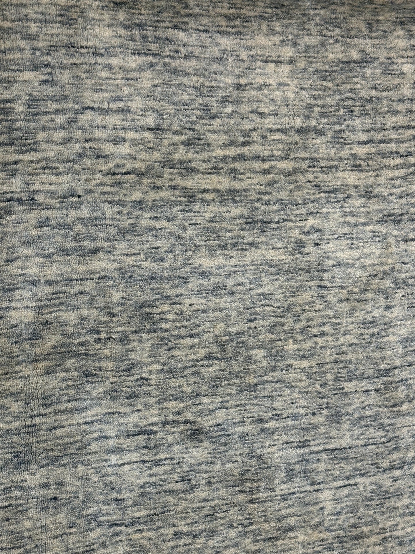 Gabbeh Teppich Schurwolle in Melange Grüntönen