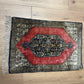Orientteppich handgeknüpft Ghom 90x61 cm Seide Medaillon fein