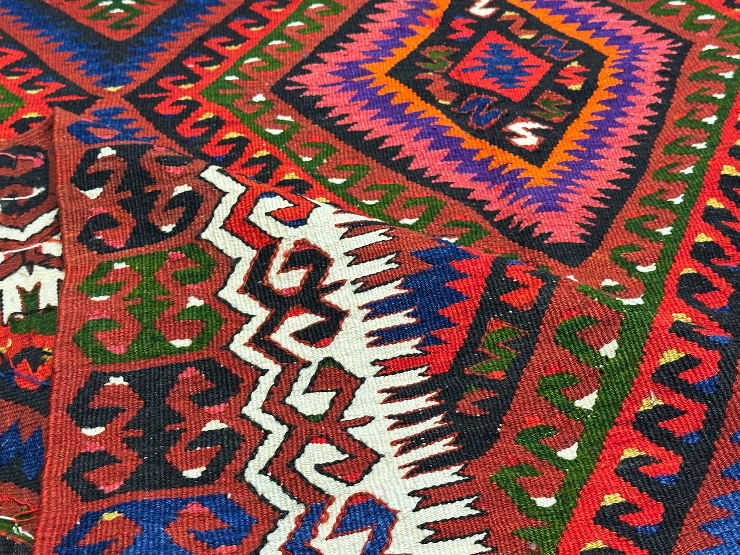 Orientteppich handgeknüpft Kelim antik Naturfarben 287 × 160 cm