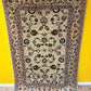 Orientteppich handgeknüpft Keschan 210x140 cm Korkwolle floral