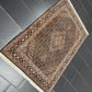 Orientteppich handgeknüpft Täbriz Autüh mit Seide 160 × 103 cm