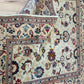 Orientteppich handgeknüpft Keschan 210x140 cm Korkwolle floral