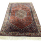 Orientteppich handgeknüpft Bidjar Medaillon Wolle 133 × 92 cm