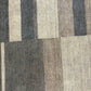 Gabbeh Teppich Schurwolle mit modernem Streifen Blockdesign