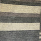 Gabbeh Teppich Schurwolle mit modernem Streifen Blockdesign