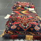 Orientteppich handgeknüpft Gaschgai Salztasche Wolle 100 × 45 cm