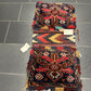 Orientteppich handgeknüpft Gaschgai Salztasche Wolle 100 × 45 cm