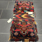 Orientteppich handgeknüpft Gaschgai Salztasche Wolle 100 × 45 cm