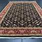Orientteppich handgeknüpft Täbriz Mahi mit Seide 168 × 122 cm