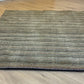 Gabbeh Teppich Schurwolle mit Streifenmuster in Naturfarben