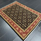 Orientteppich handgeknüpft Täbriz Mahi mit Seide 168 × 122 cm