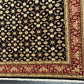 Orientteppich handgeknüpft Täbriz Mahi mit Seide 168 × 122 cm