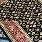 Orientteppich handgeknüpft Täbriz Mahi mit Seide 168 × 122 cm