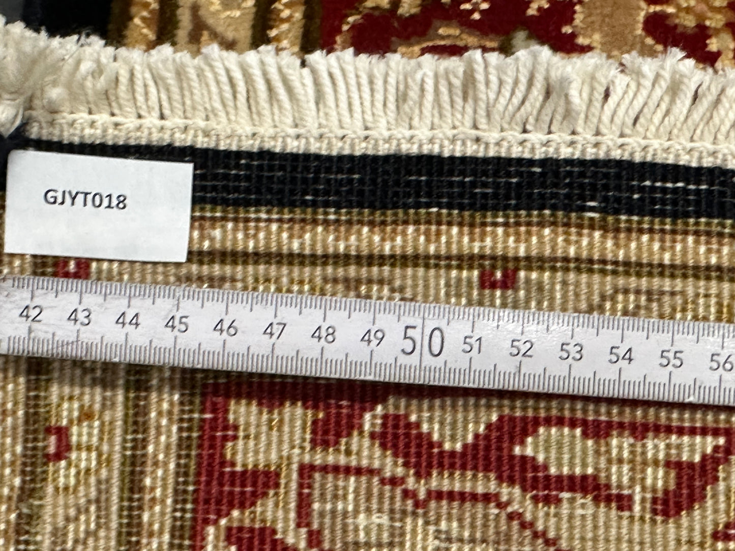 Orientteppich handgeknüpft Täbriz Mahi mit Seide 168 × 122 cm