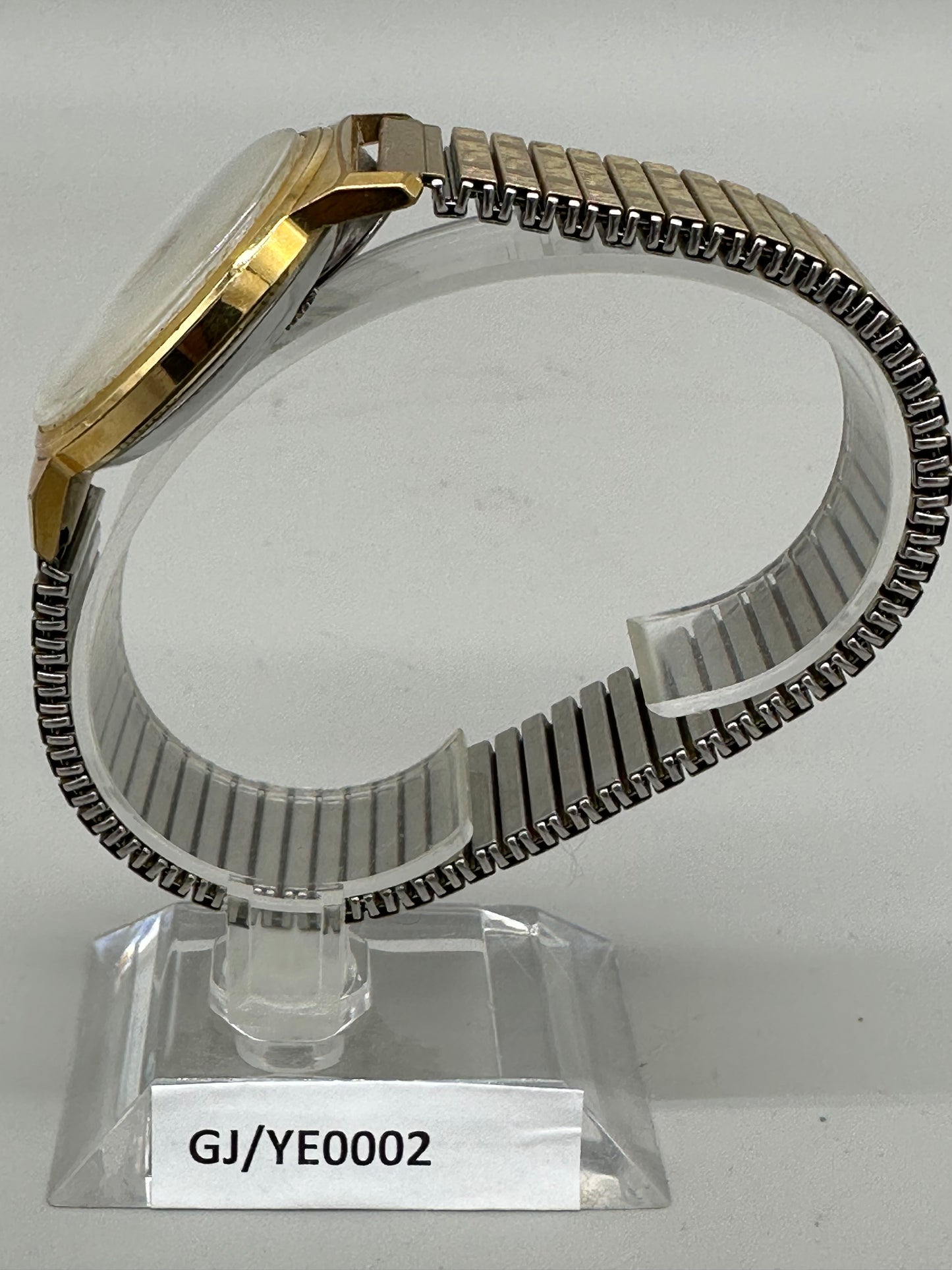 Laco Herren Uhr Goldfarben Stretchband Klassisch Elegant