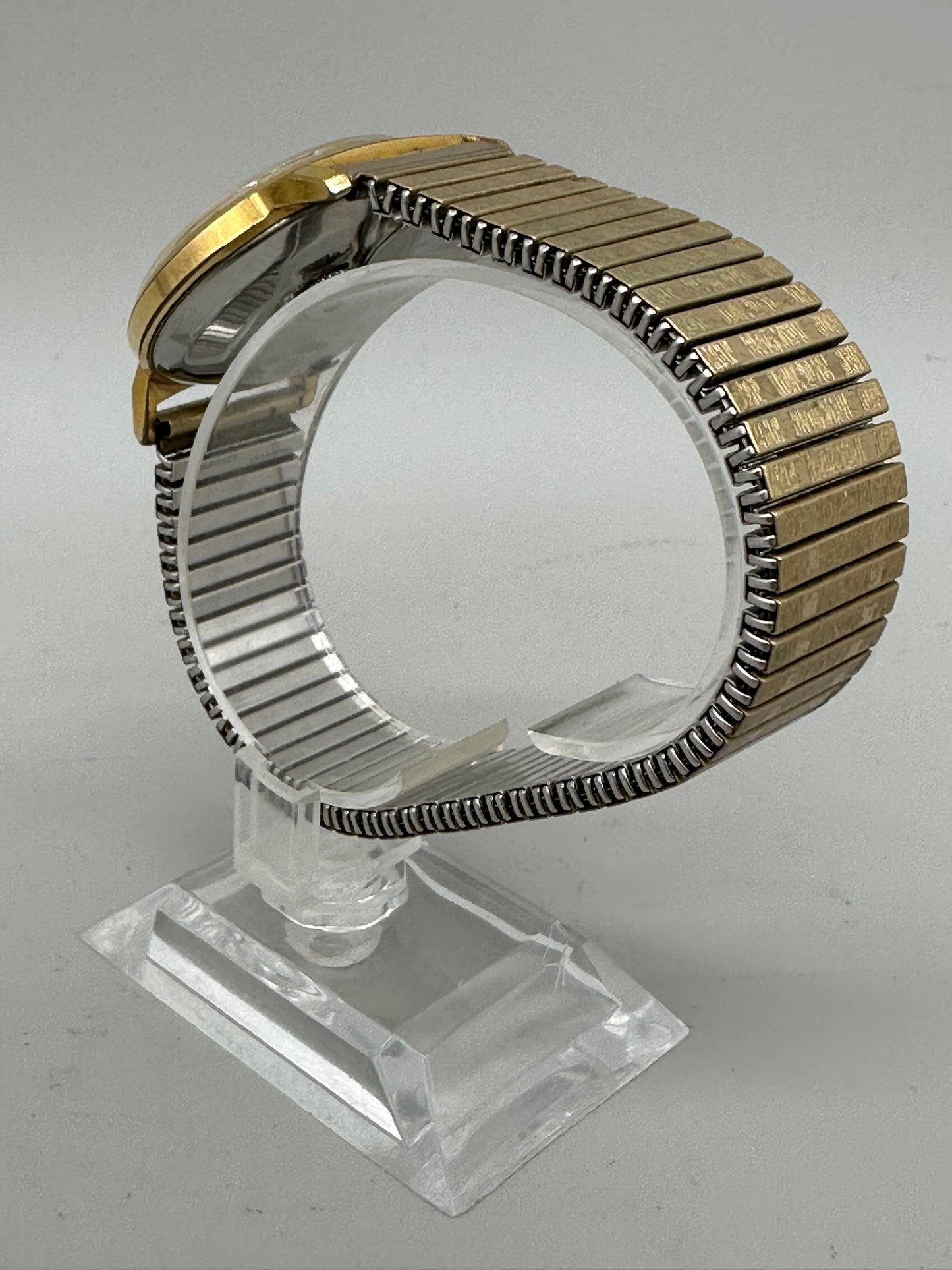 Laco Herren Uhr Goldfarben Stretchband Klassisch Elegant