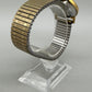 Laco Herren Uhr Goldfarben Stretchband Klassisch Elegant