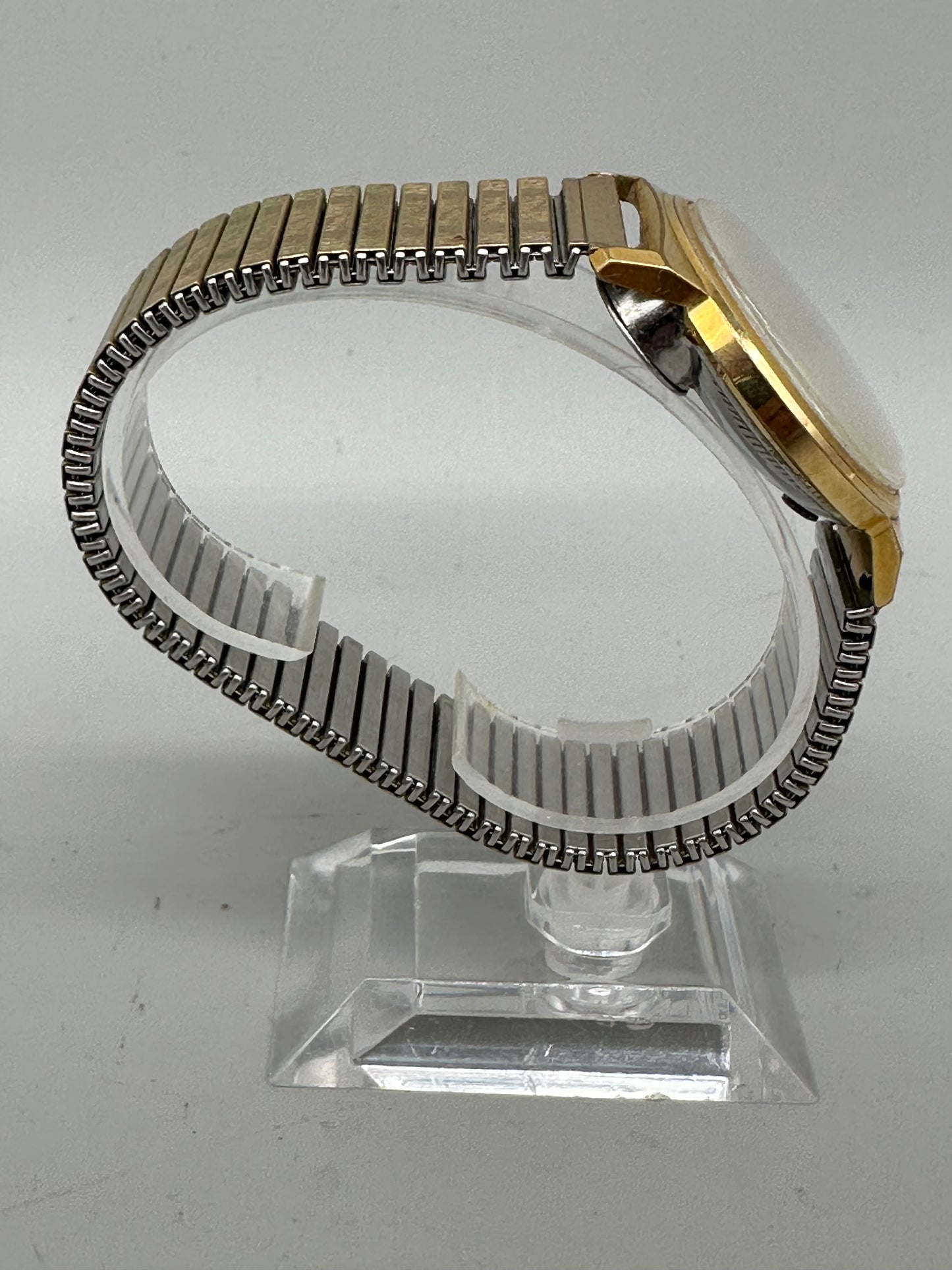 Laco Herren Uhr Goldfarben Stretchband Klassisch Elegant