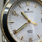 Junghans Herrenarmbanduhr Quarz Edelstahl Datum klassisch silber