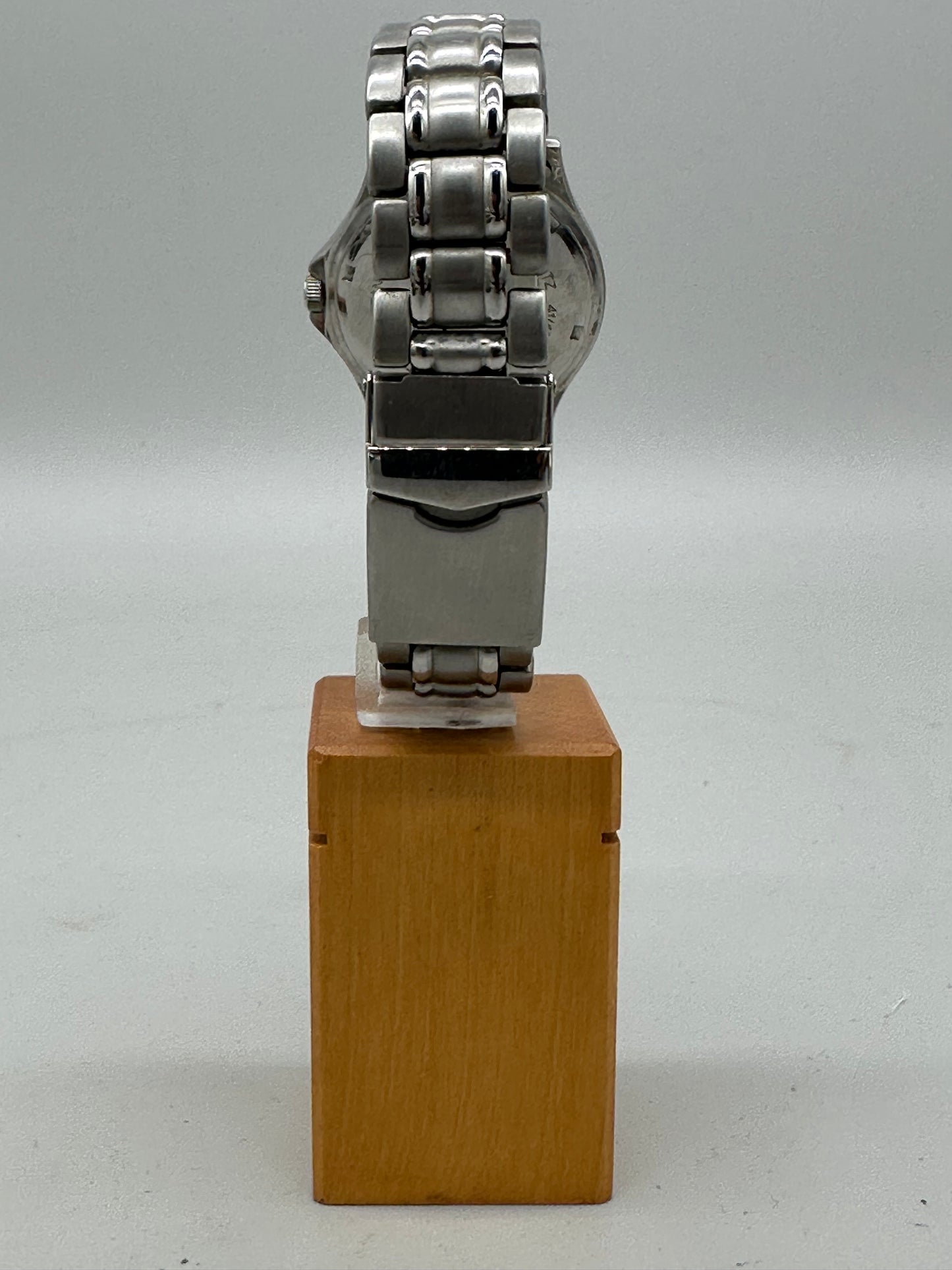 Junghans Herrenarmbanduhr Quarz Edelstahl Datum klassisch silber